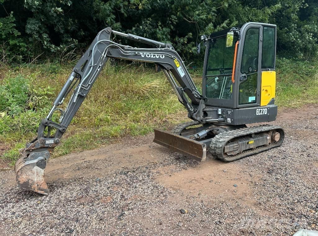 Volvo EC 27 D Mini bagri <7t