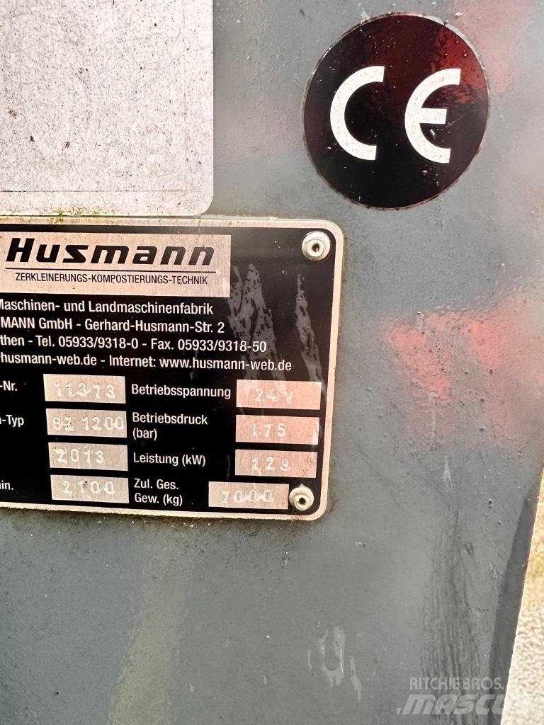 Husmann BZ1200 Cepilniki, lesni drobilci, in žage