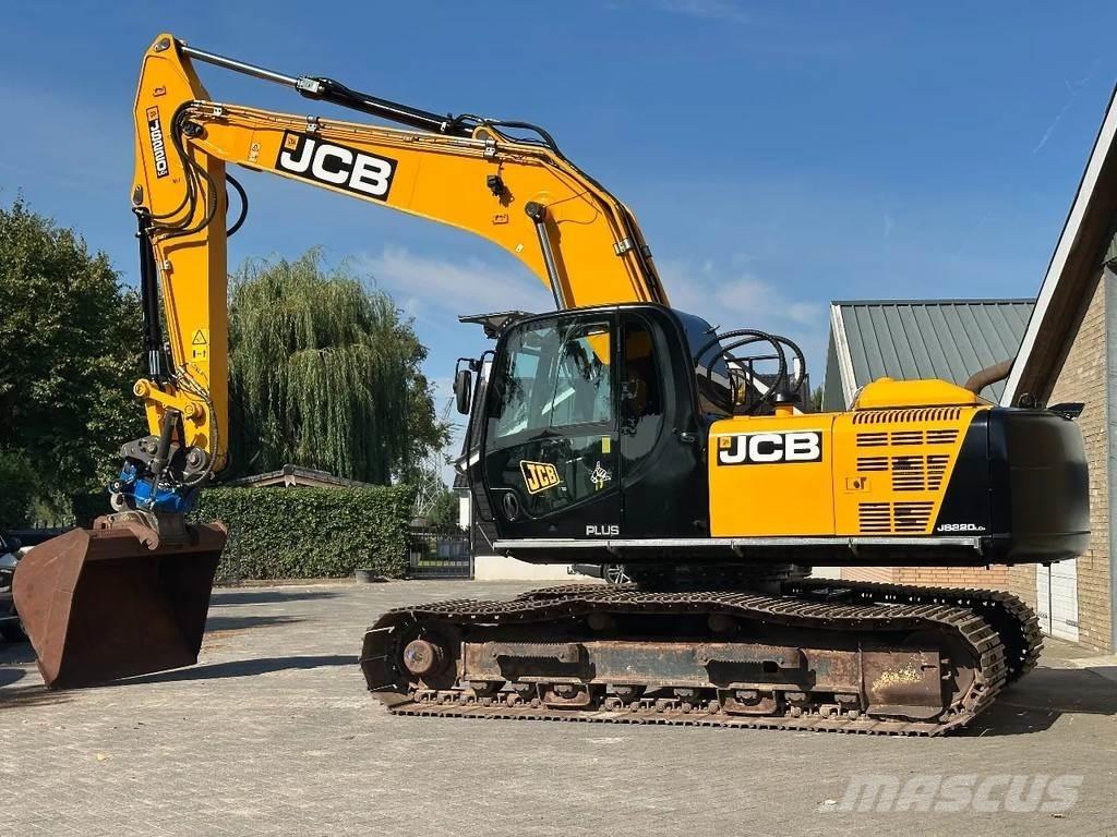 JCB JS220LC plus Bagri goseničarji