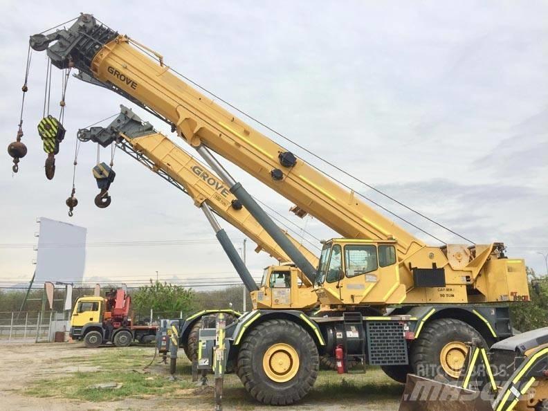 Grove RT 890 E Rabljeni žerjavi za vsak teren