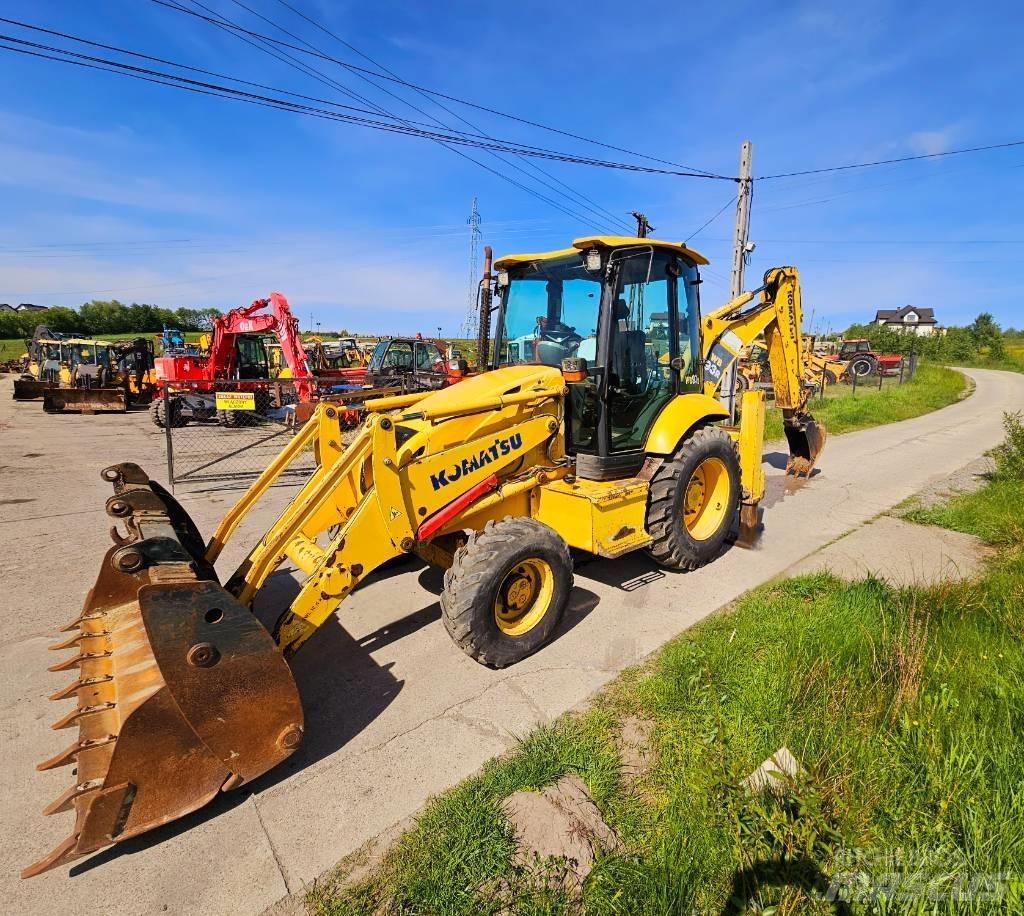 Komatsu WB 93 R Rovokopači