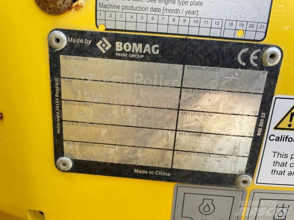 Bomag BW 120 AD-5 Dvojni valjarji