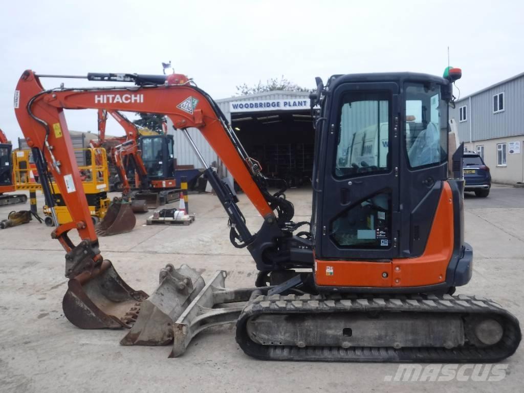 Hitachi ZX 55 U-6 Mini bagri <7t