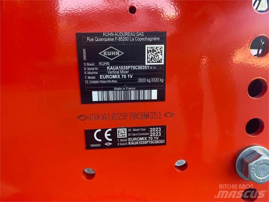 Kuhn Euromix 1 Mešalne hranilnice