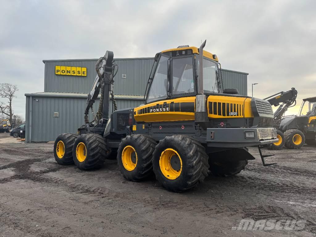 Ponsse Ergo 8W Harvesterji