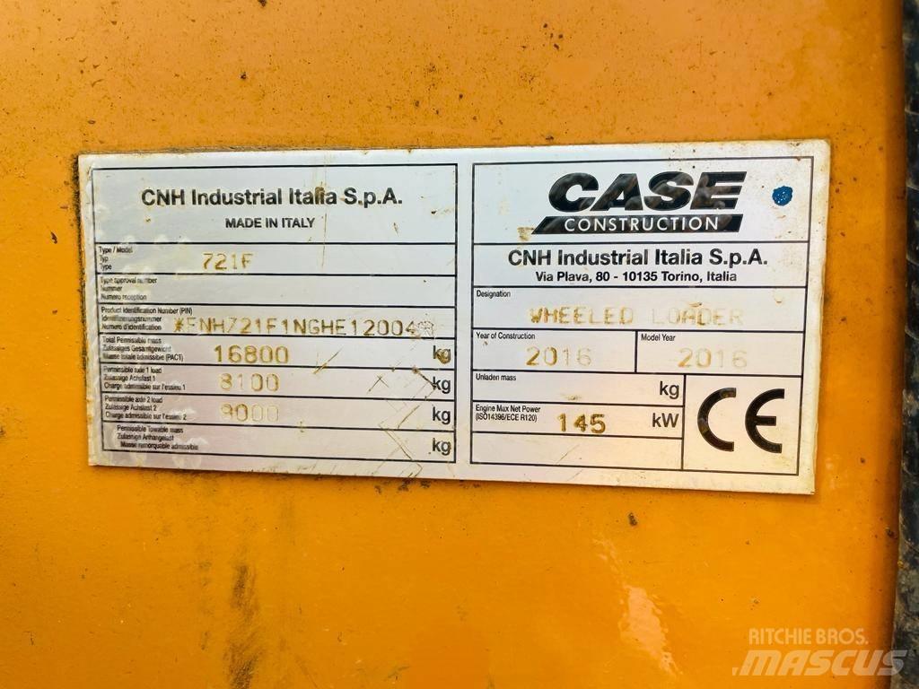 CASE 721 F Kolesni nakladalci