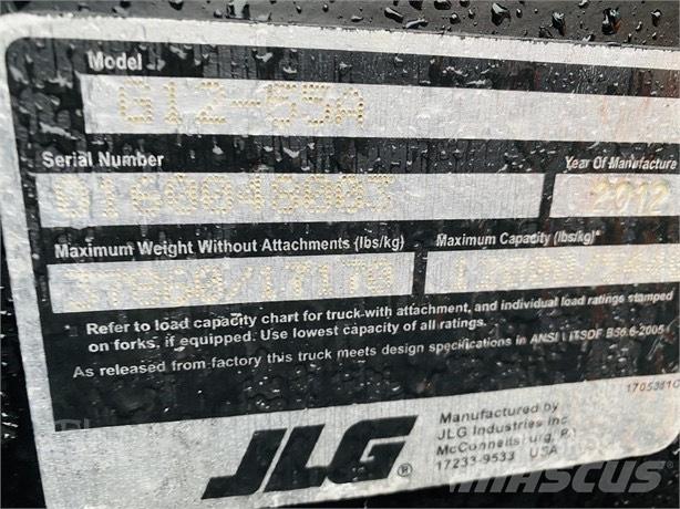 JLG G 12-55 A Teleskopski viličarji