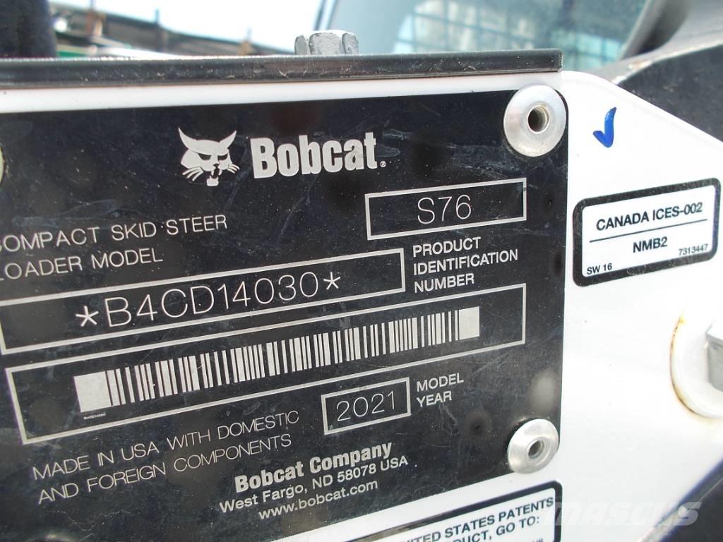 Bobcat S76 Skid steer mini nakladalci