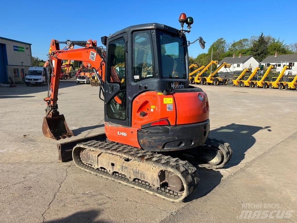 Kubota U48-4 Mini bagri <7t