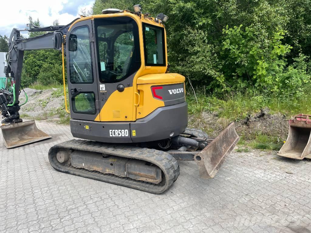 Volvo ECR58D Mini bagri <7t