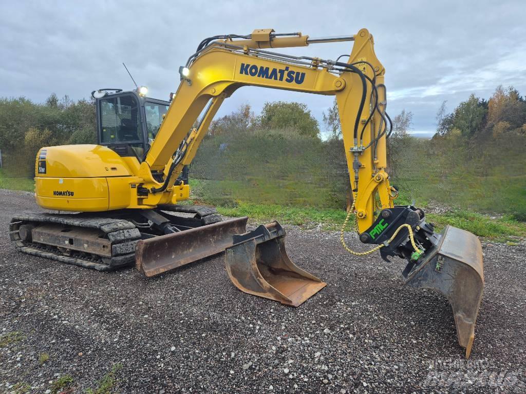 Komatsu PC80MR-5 Midi bagri 7t – 12t