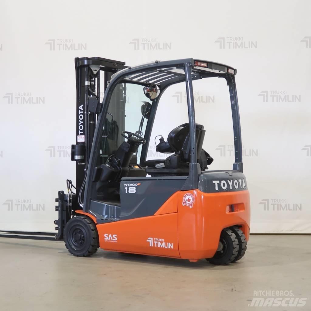 Toyota 8FBE18T Električni viličarji