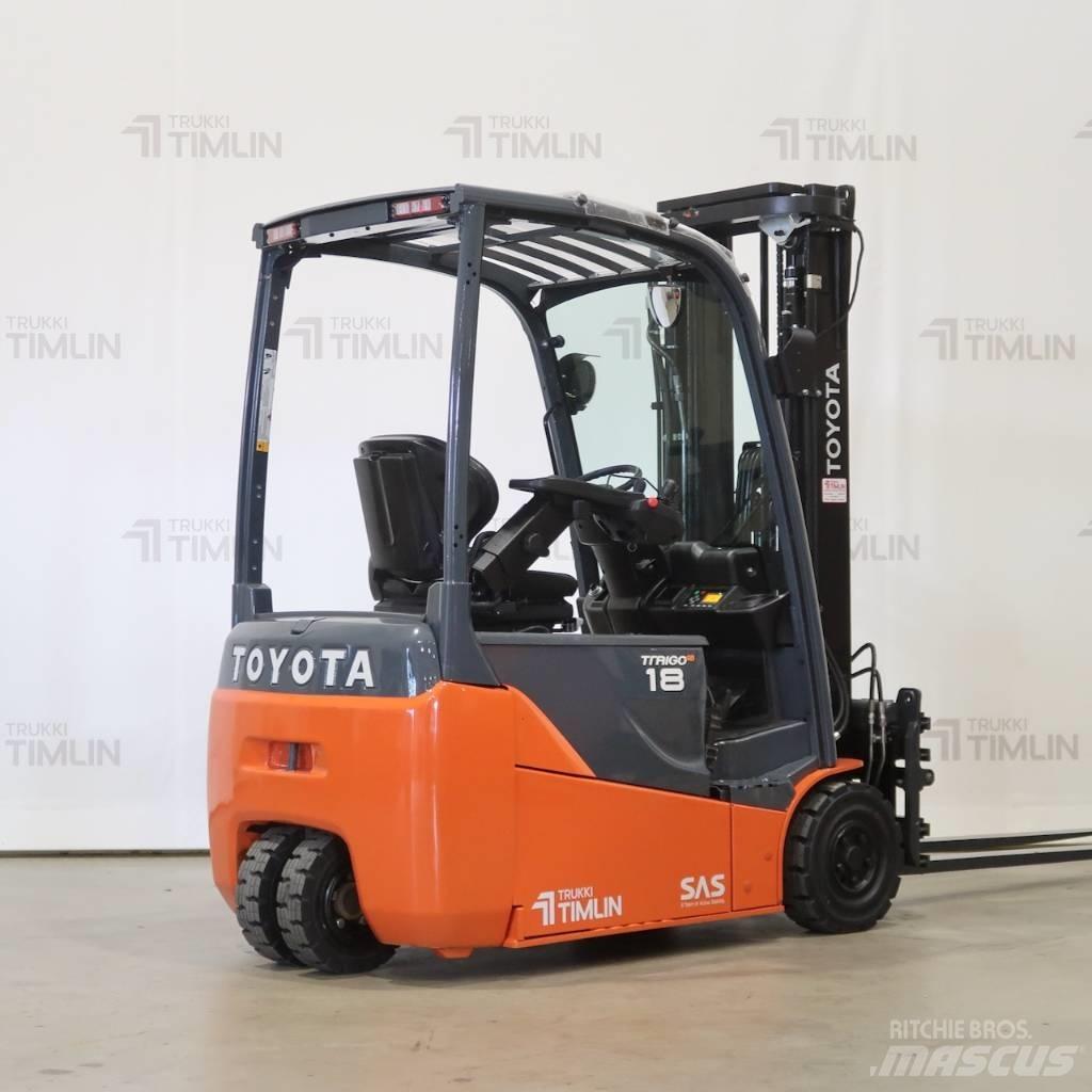 Toyota 8FBE18T Električni viličarji