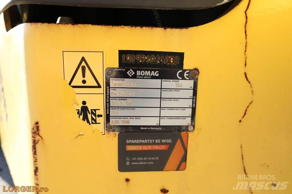 Bomag BW 154 AD-5 Dvojni valjarji