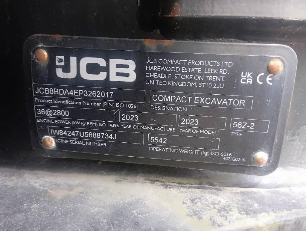 JCB JCB 56Z-2 Mini bagri <7t