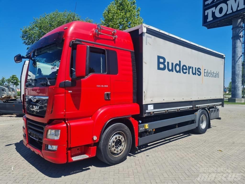 MAN TGS 18.360 / 6.1m Tovornjaki s ponjavo