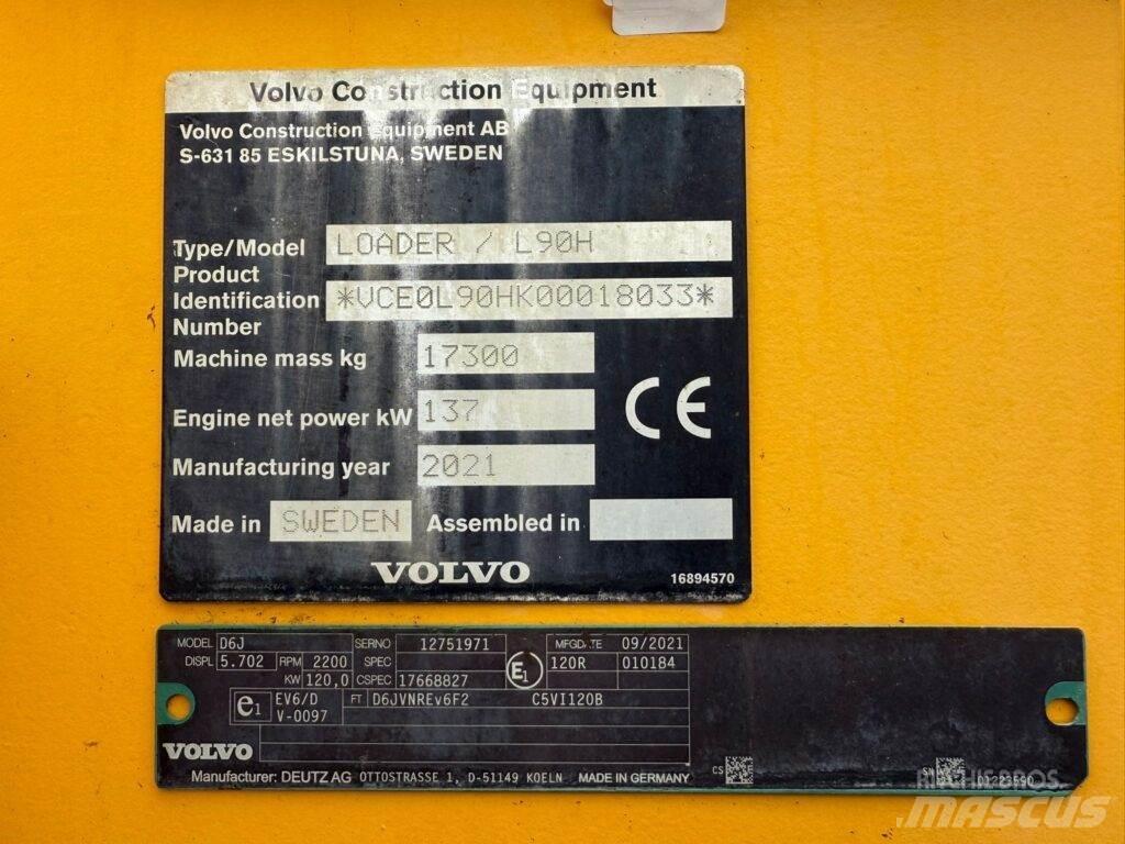 Volvo L90H Kolesni nakladalci