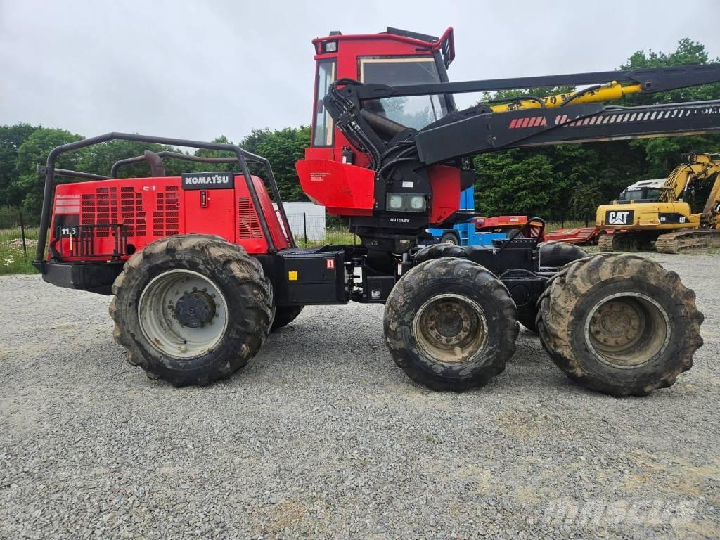 Komatsu 911.5 Harvesterji