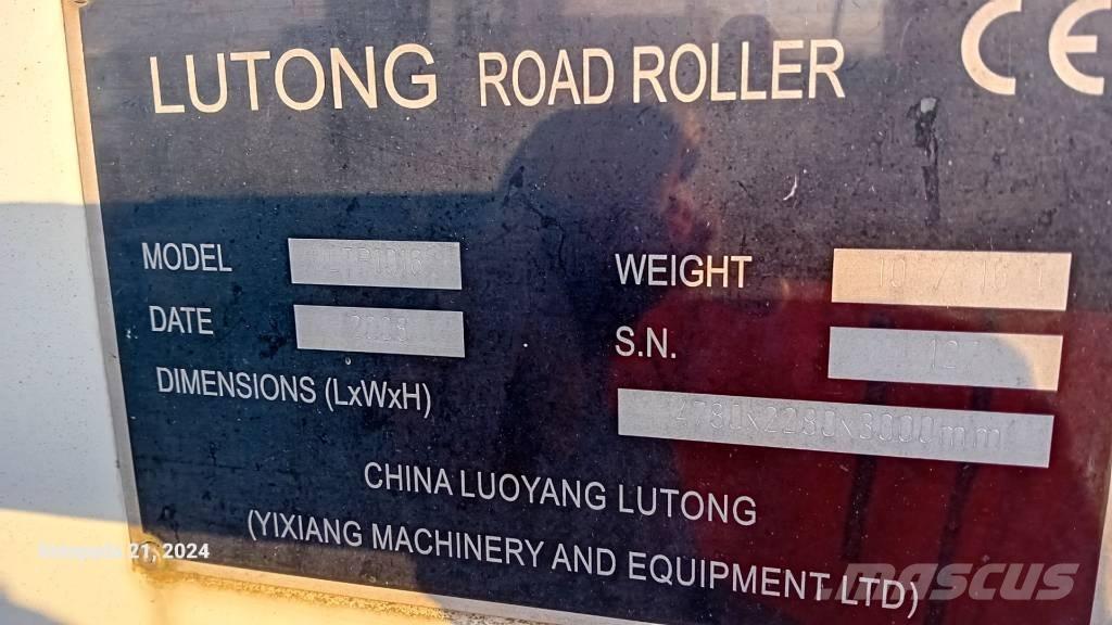 Lutong LTP 1016 Kolesni valjarji s pnevmatikami