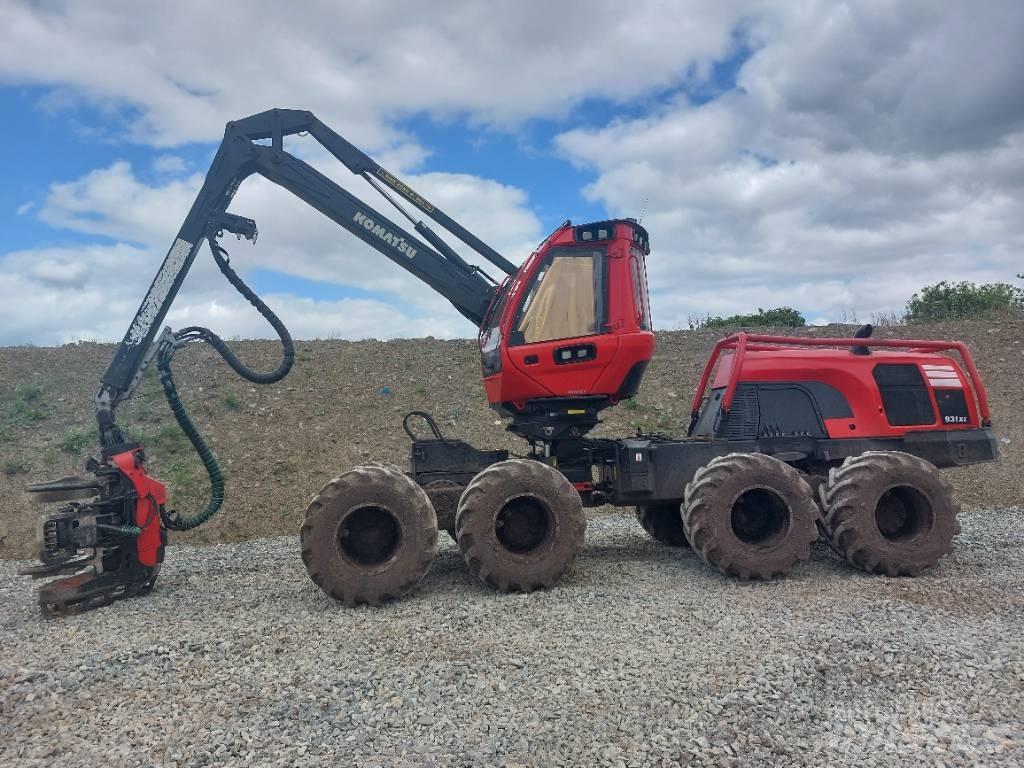 Komatsu 931XC-2 Harvesterji