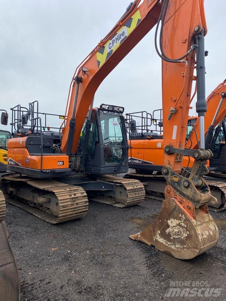 Doosan DX 140 LC Bagri goseničarji