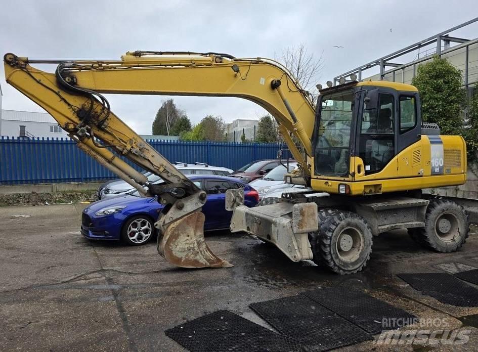 Komatsu PW 160-7 Bagri na kolesih