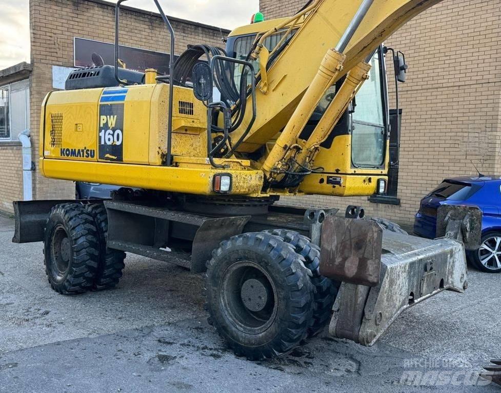 Komatsu PW 160-7 Bagri na kolesih
