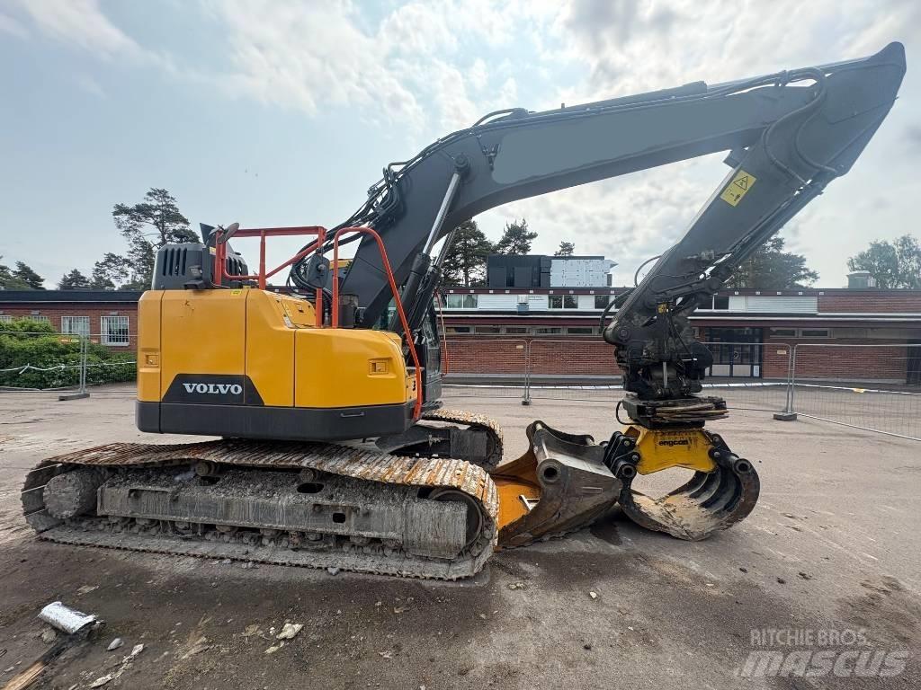 Volvo ECR 235 EL Bagri goseničarji