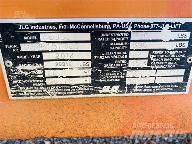 JLG 600 SJ Teleskopske dvižne ploščadi
