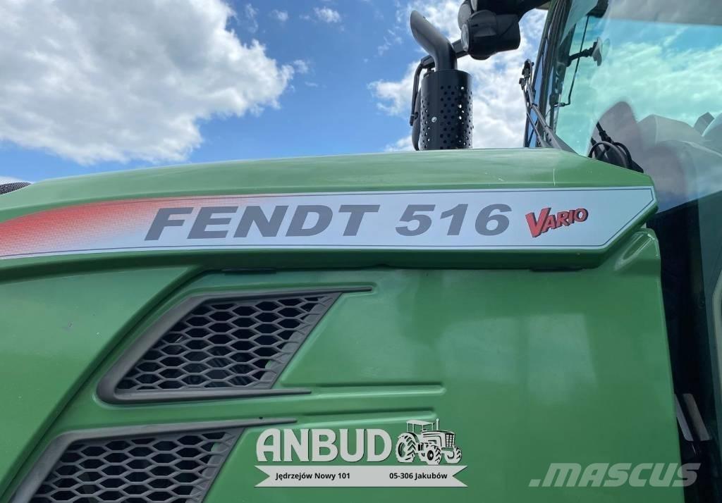 Fendt 516 Vario Traktorji