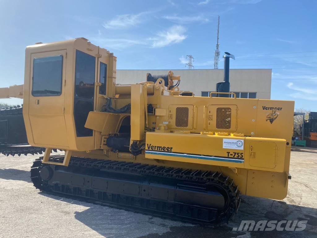 Vermeer T755 Freze za kopanje jarkov Trenčerji