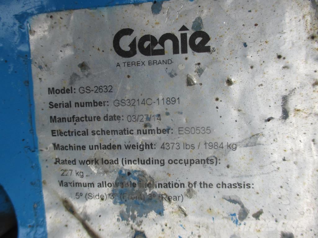 Genie GS 2632 Škarjaste dvižne ploščadi