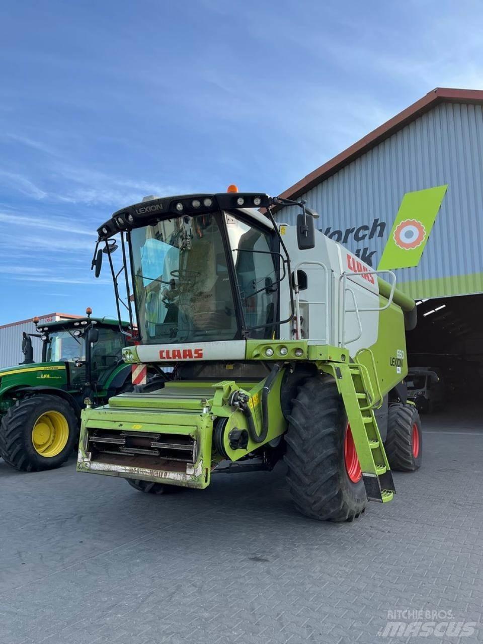 CLAAS Lexion 650 Kombajni