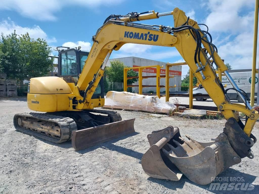 Komatsu PC80MR-5 Midi bagri 7t – 12t