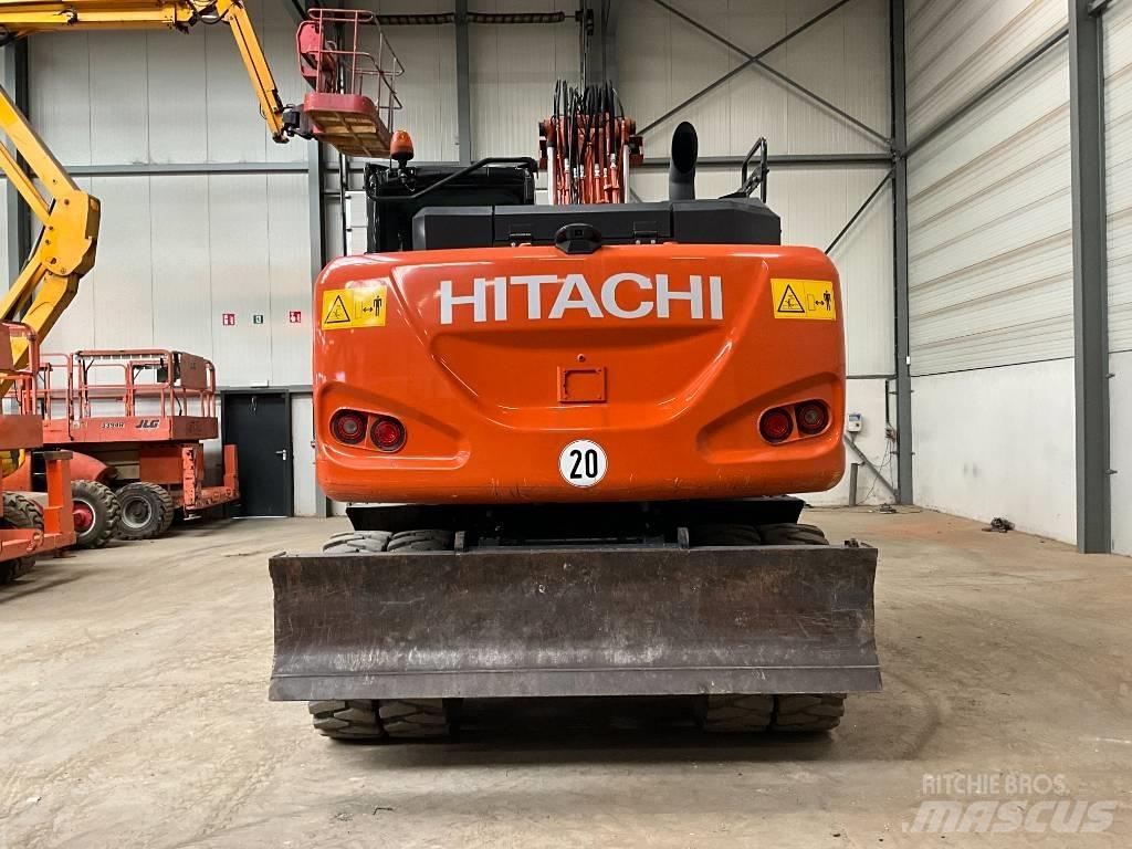 Hitachi ZX 140 W-6 Bagri na kolesih