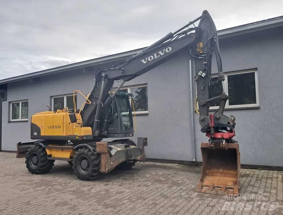 Volvo EW 160 C Bagri na kolesih