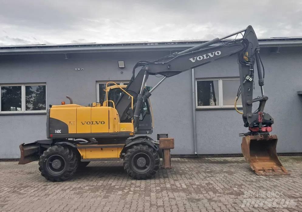 Volvo EW 160 C Bagri na kolesih
