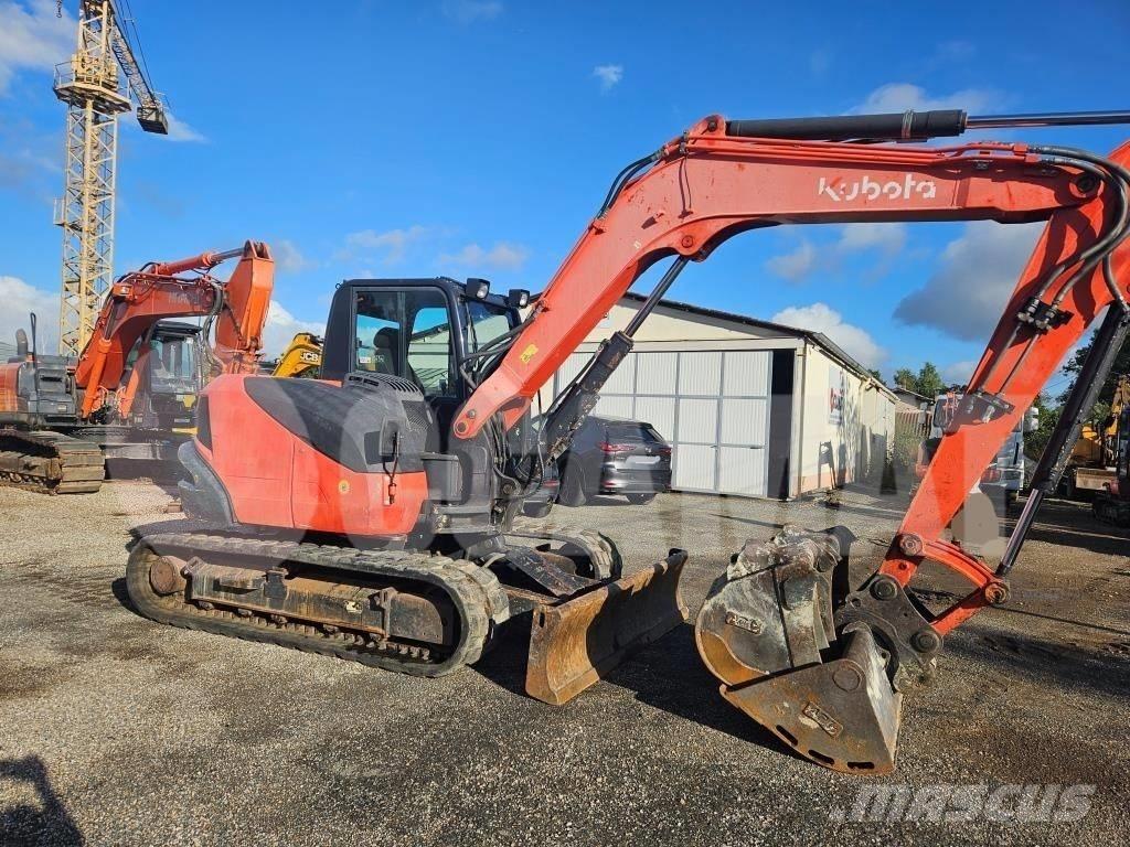 Kubota KX 080-4 Midi bagri 7t – 12t