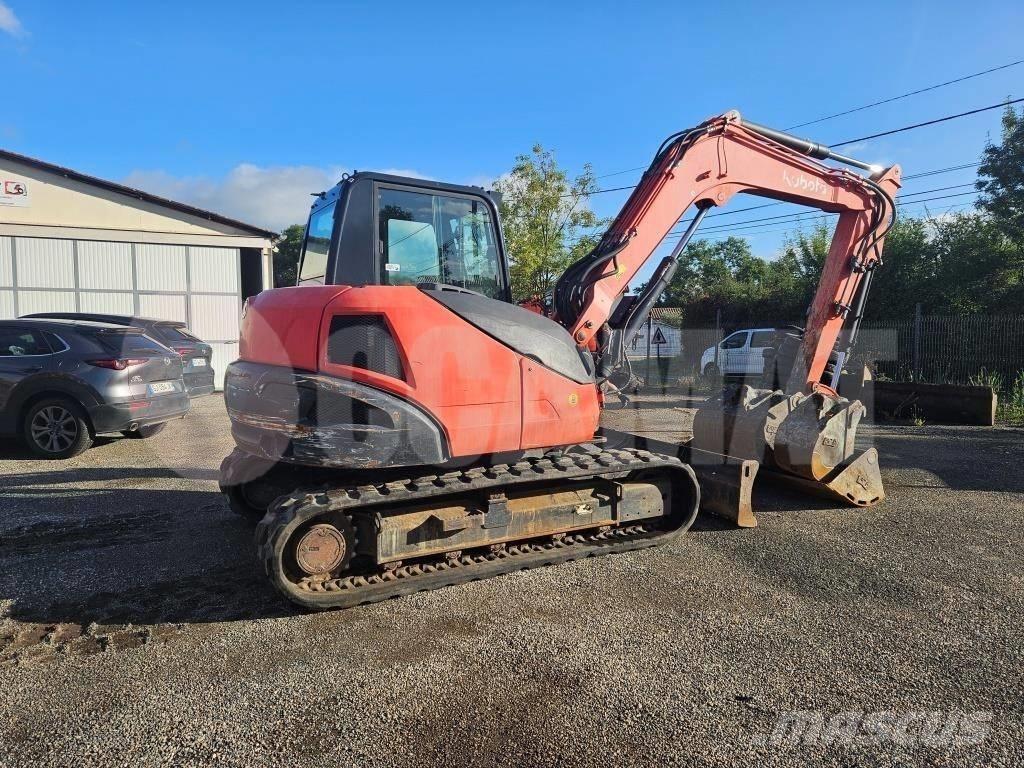 Kubota KX 080-4 Midi bagri 7t – 12t