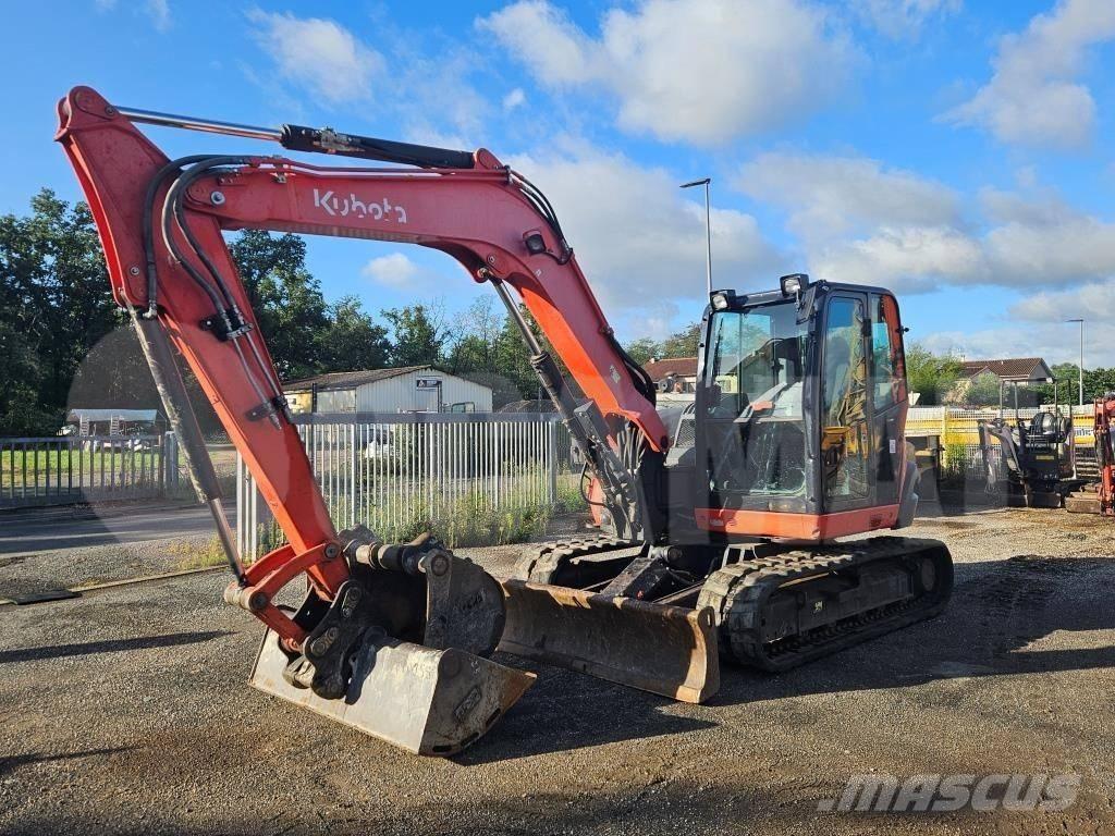 Kubota KX 080-4 Midi bagri 7t – 12t