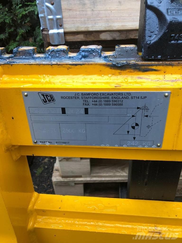 JCB PALLET FORKS Drugi priključki za nakladanje in kopanje