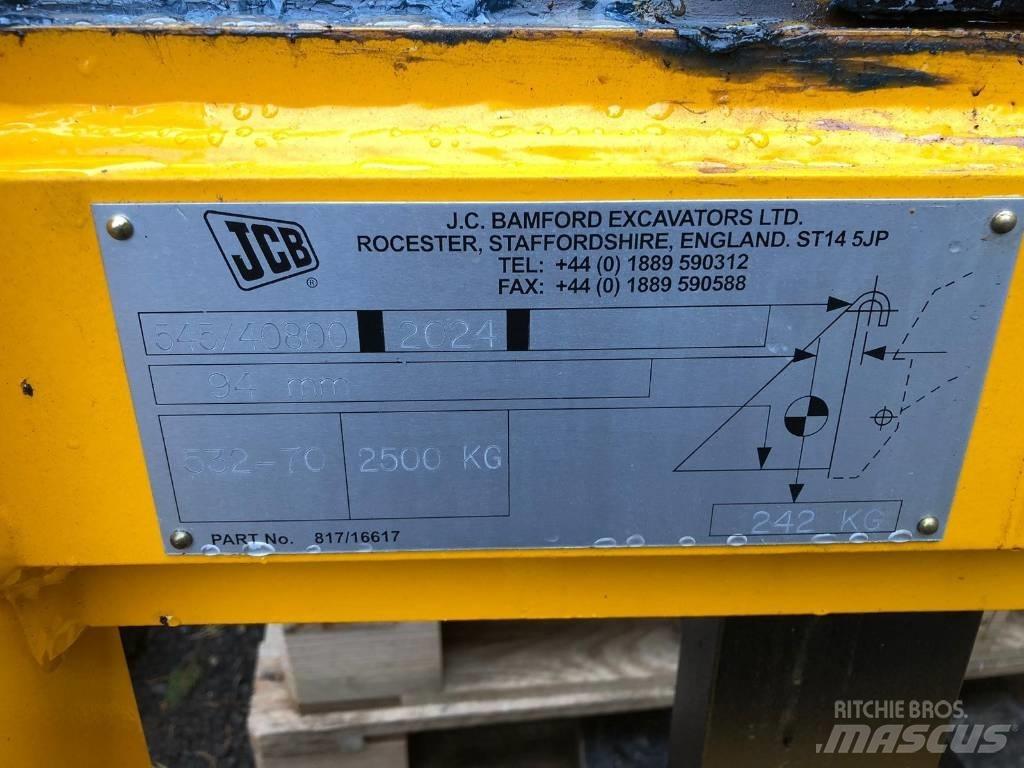 JCB PALLET FORKS Drugi priključki za nakladanje in kopanje