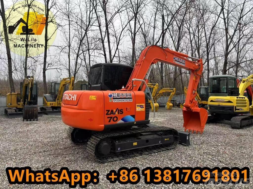 Hitachi ZX 70 Mini bagri <7t