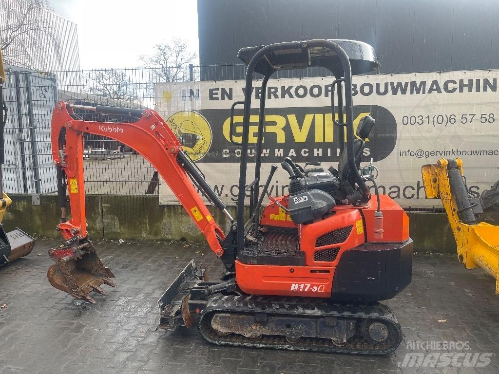Kubota U17-3 hybride Mini bagri <7t