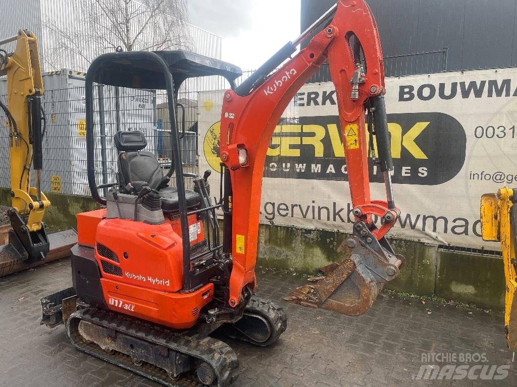 Kubota U17-3 hybride Mini bagri <7t