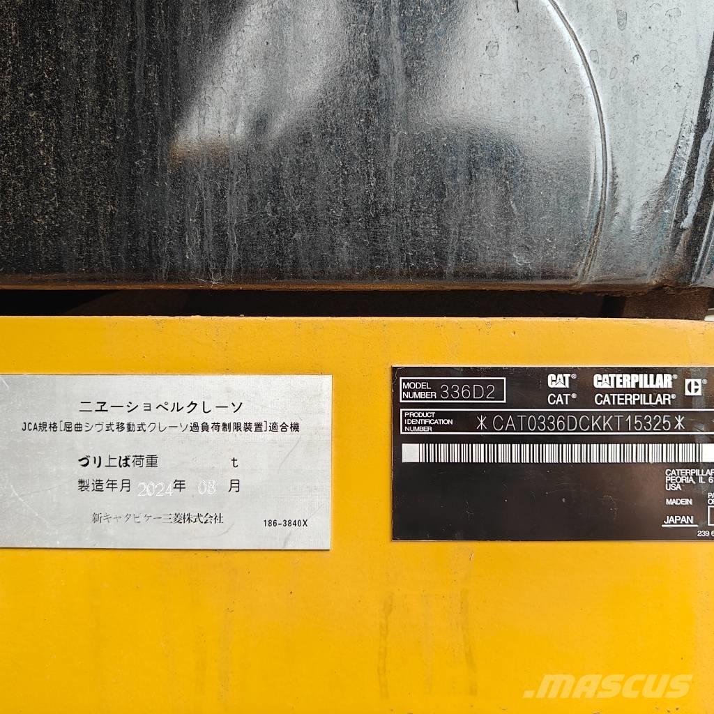 CAT 336D2 Bagri goseničarji