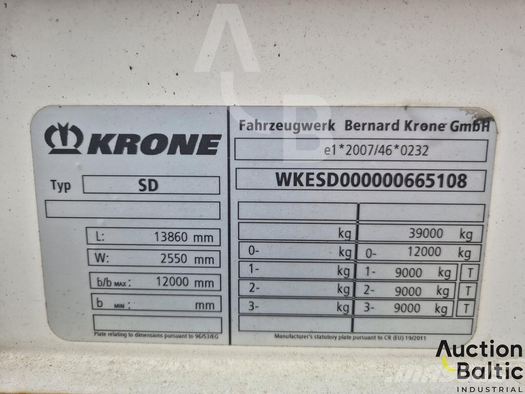 Krone SD Polprikolice s ponjavo