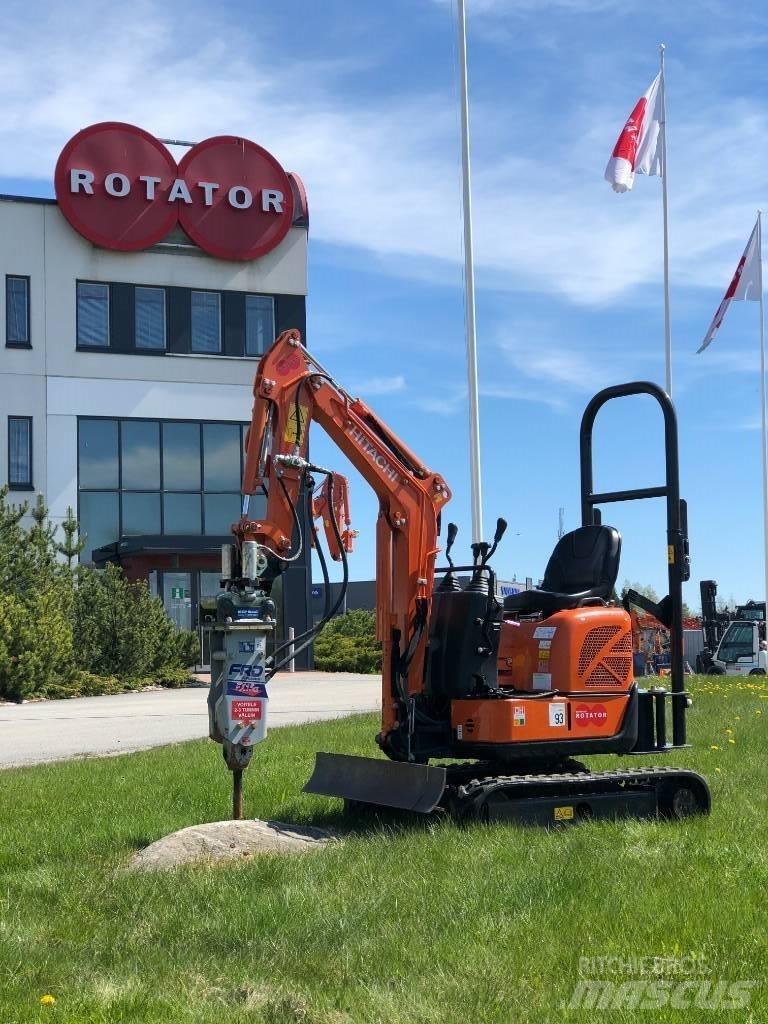 Hitachi ZX10U-2 Mini bagri <7t