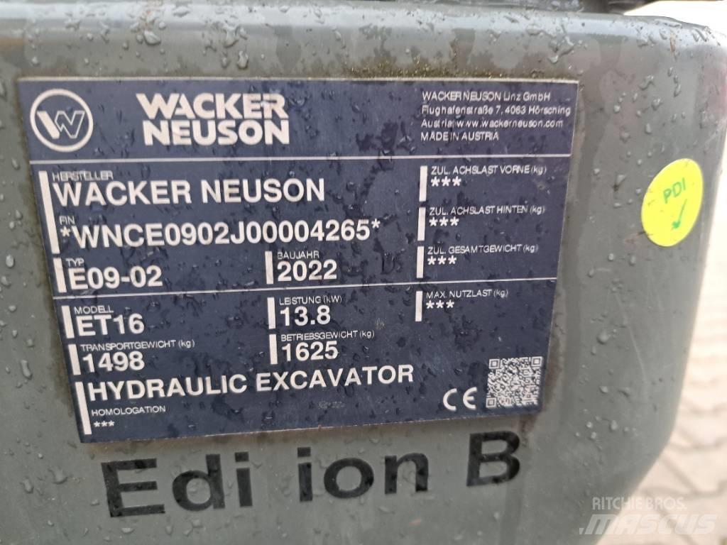 Wacker Neuson ET16 Bagri goseničarji