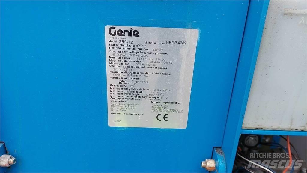 Genie GR12 Druga dvigala in dvižne ploščadi
